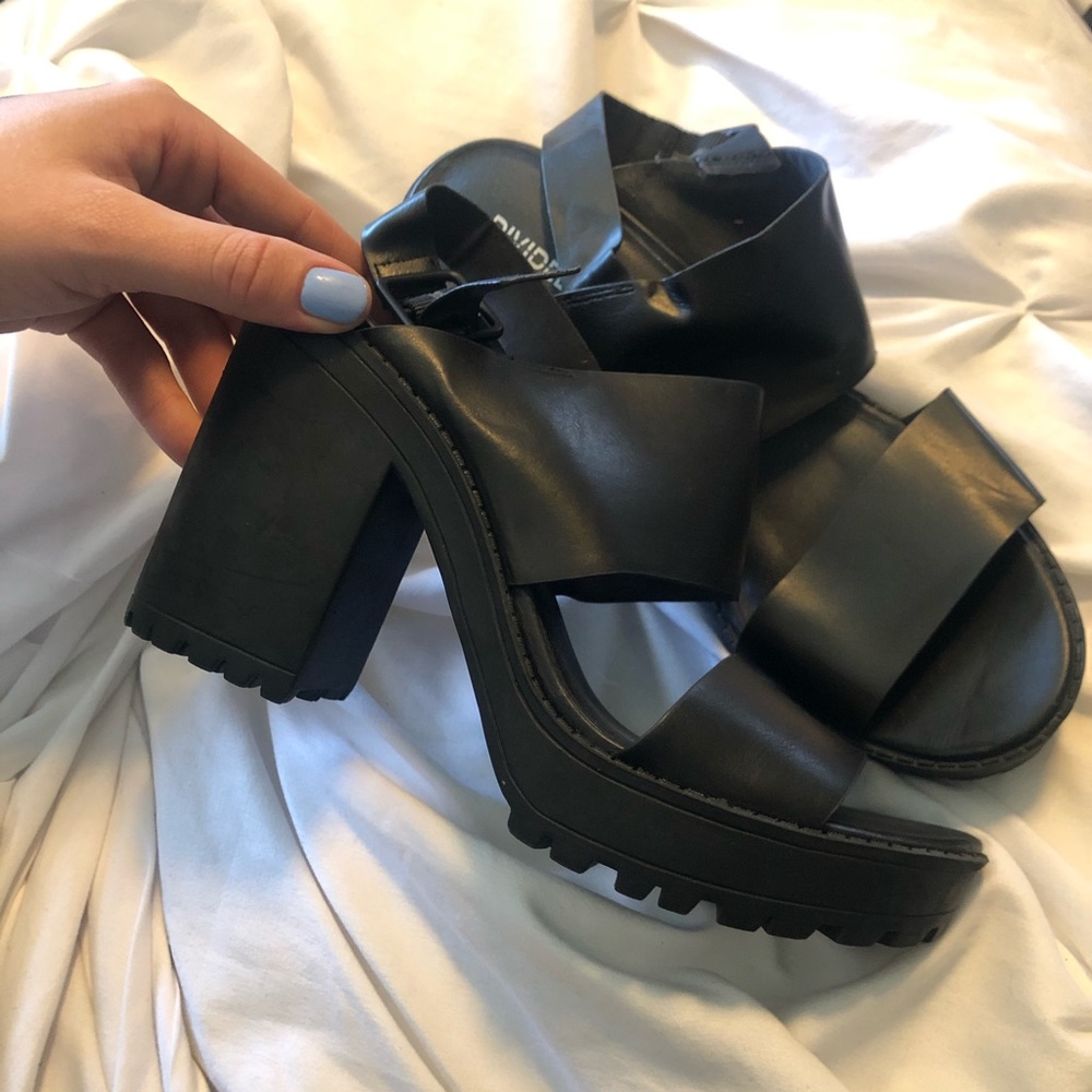 H&M chunky heel